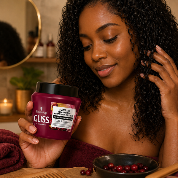 Gliss Masque 2 en 1 — Réparation & couleur