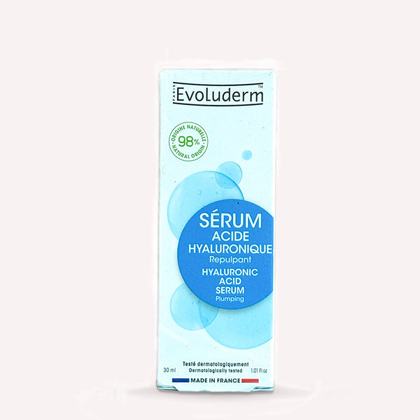 Evoluderm Sérum Acide Hyaluronique — Repulpant & anti-âge