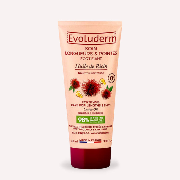 Evoluderm Soin longueur et pointes fortifiant à l'huile de ricin